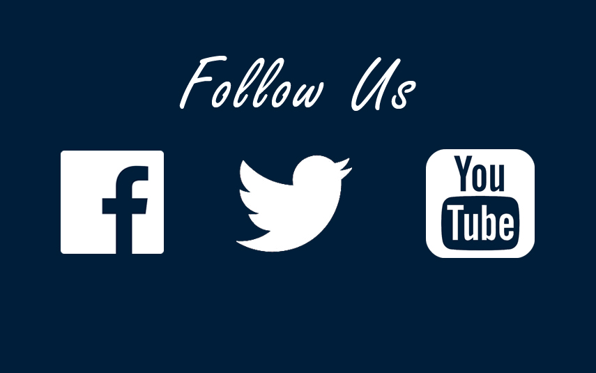 Follow Us on Social Media