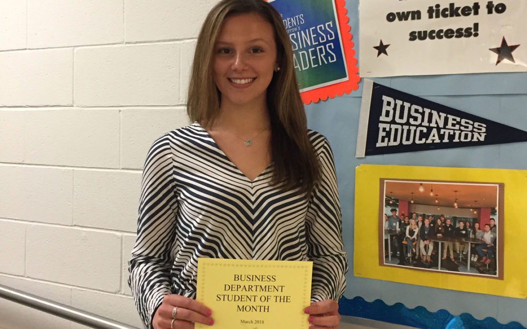 CTE Department Names March Students of the Month