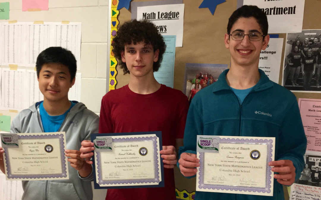 Columbia Wins Math League Regional Division