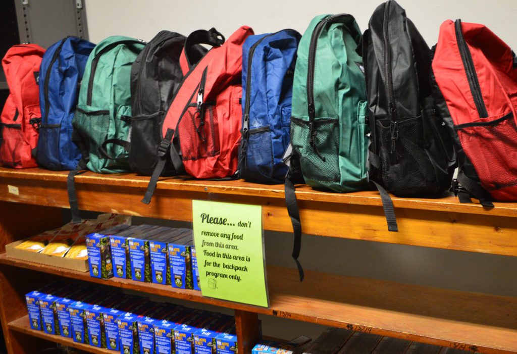 Goff Middle School Addresses Hunger with New Backpack Program East