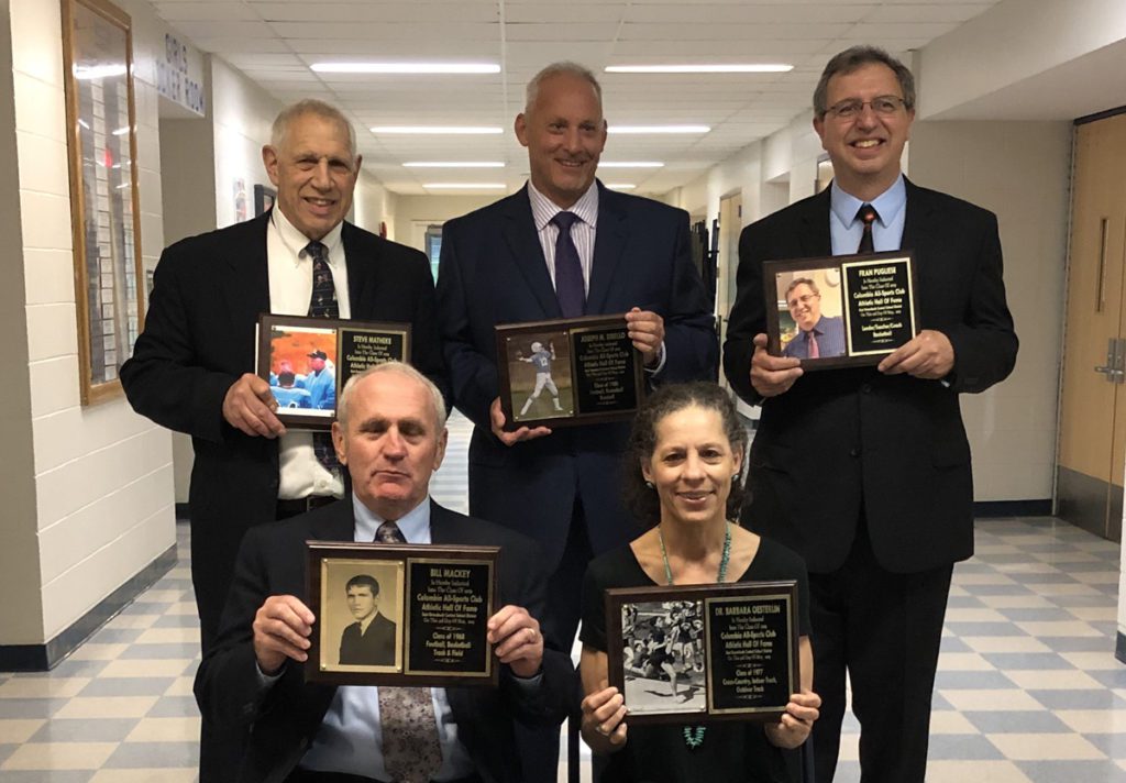 Four Athletes And Two Coaches Inducted Into Columbia Athletic Hall Of Fame East Greenbush Csd 