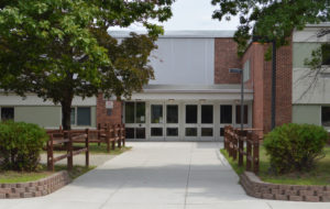 Goff Middle School entrance