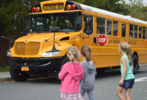 Kindergarten bus safety