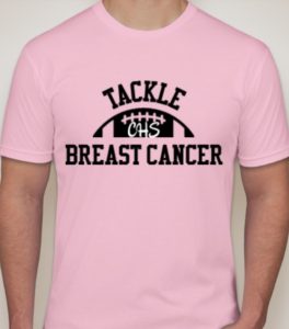 Student Council will be selling this shirt for $10. Proceeds will benefit breast cancer research.