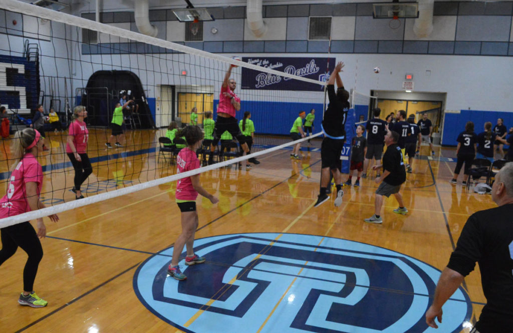 Columbia Wins Faculty Volleyball Battle East Greenbush CSD