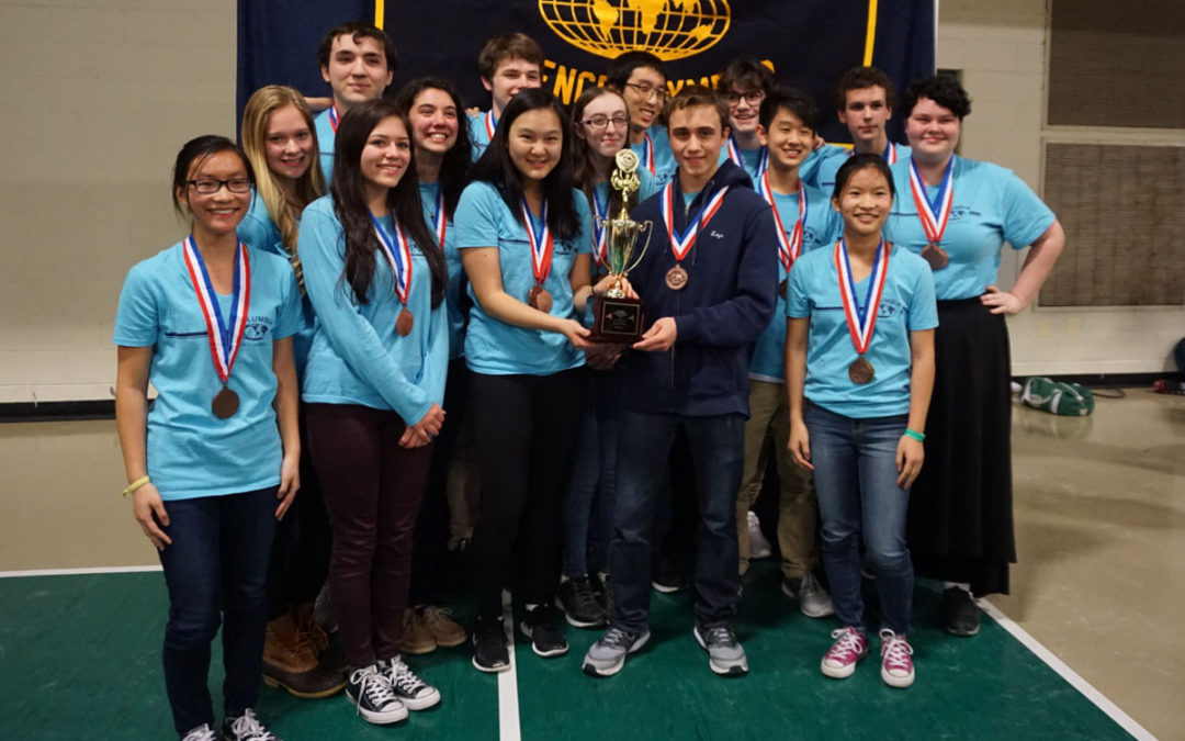 Regeneron Continues Support of Columbia Science Olympiad with $2,500 Donation