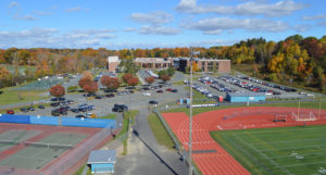 Columbia High School aerial