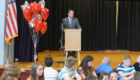 Mr. Simons at Red Mill Moving Up Ceremony
