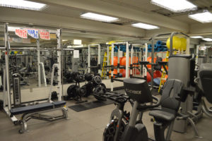 Goff weight room