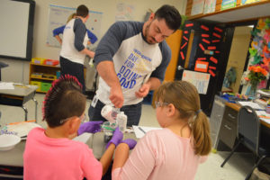 Red Mill students conduct STEM experiments