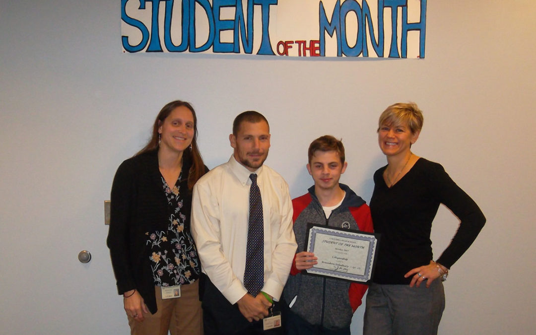 Columbia Announces October Students of the Month