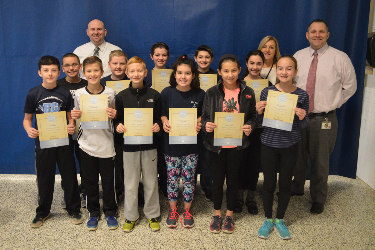 6th grade Students of the Month