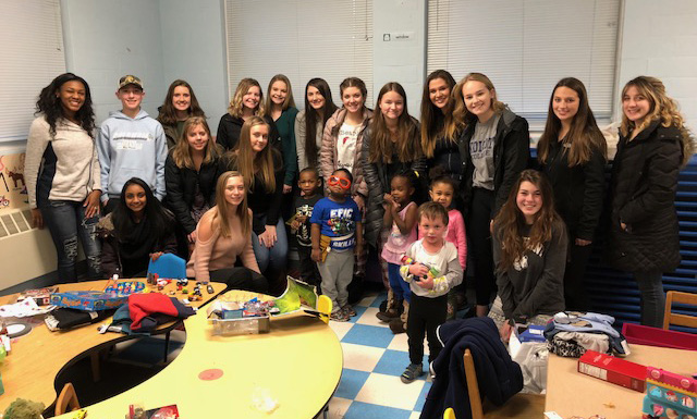 Columbia Students Visit Children at St. Anne Institute