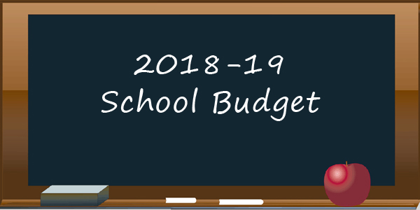 2018-19 Budget Meeting Schedule