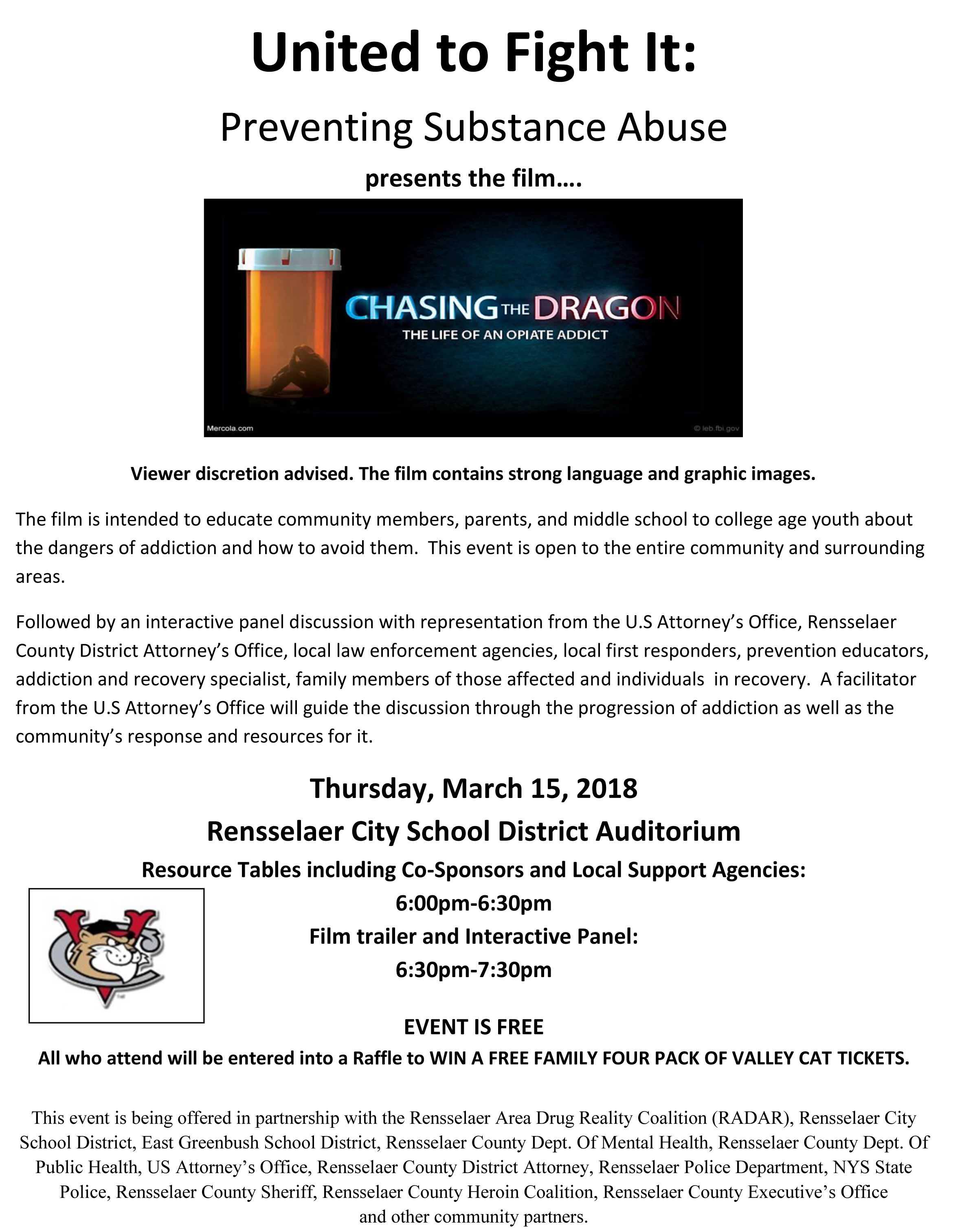 Chasing the Dragon Flyer