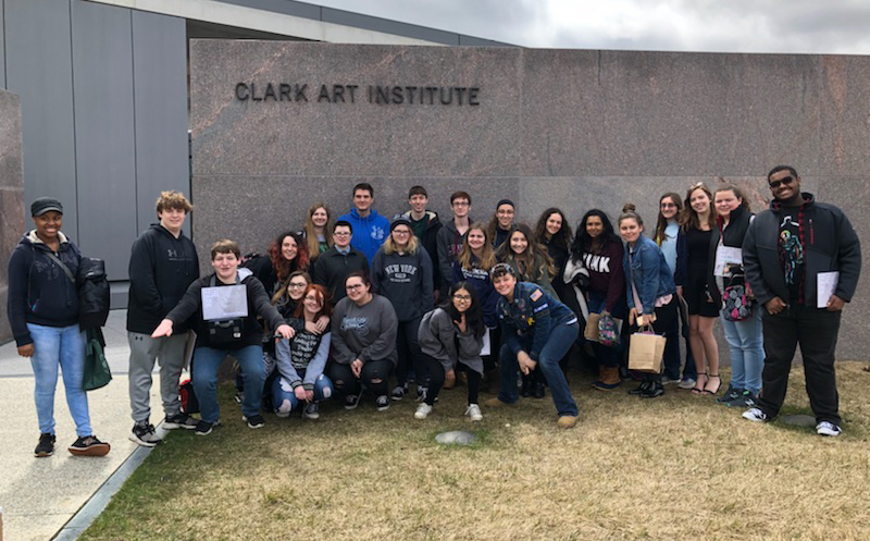 CHS Art Club at Clark Art Institute