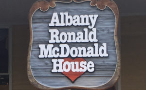 Ronald McDonald House sign