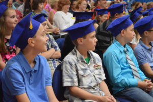 DPS students at Moving Up Ceremony