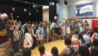 Red Mill 5th graders at Moving Up Ceremony