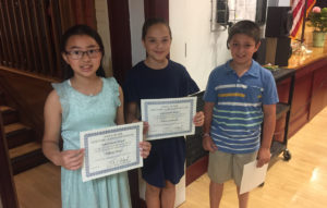 Red Mill students with certificates