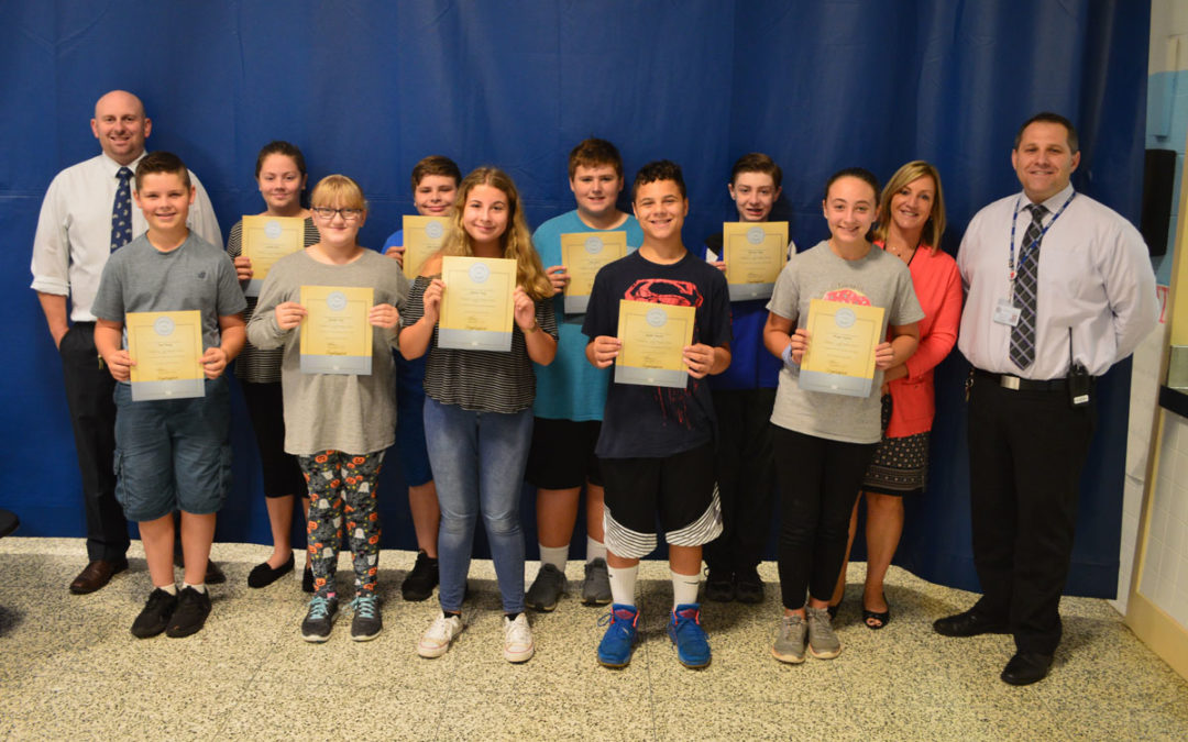 Goff Honors September Students of the Month
