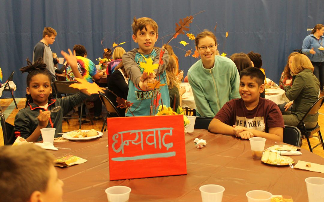 Goff Students and Staff Come Together for Thanksgiving Feast