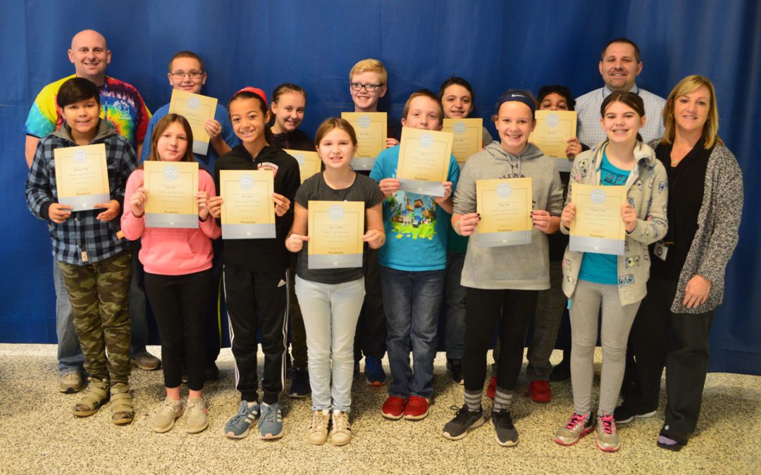 Goff Honors October Students of the Month