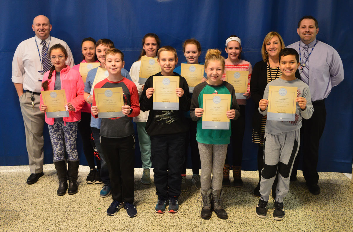 6th Grade Students of the Month