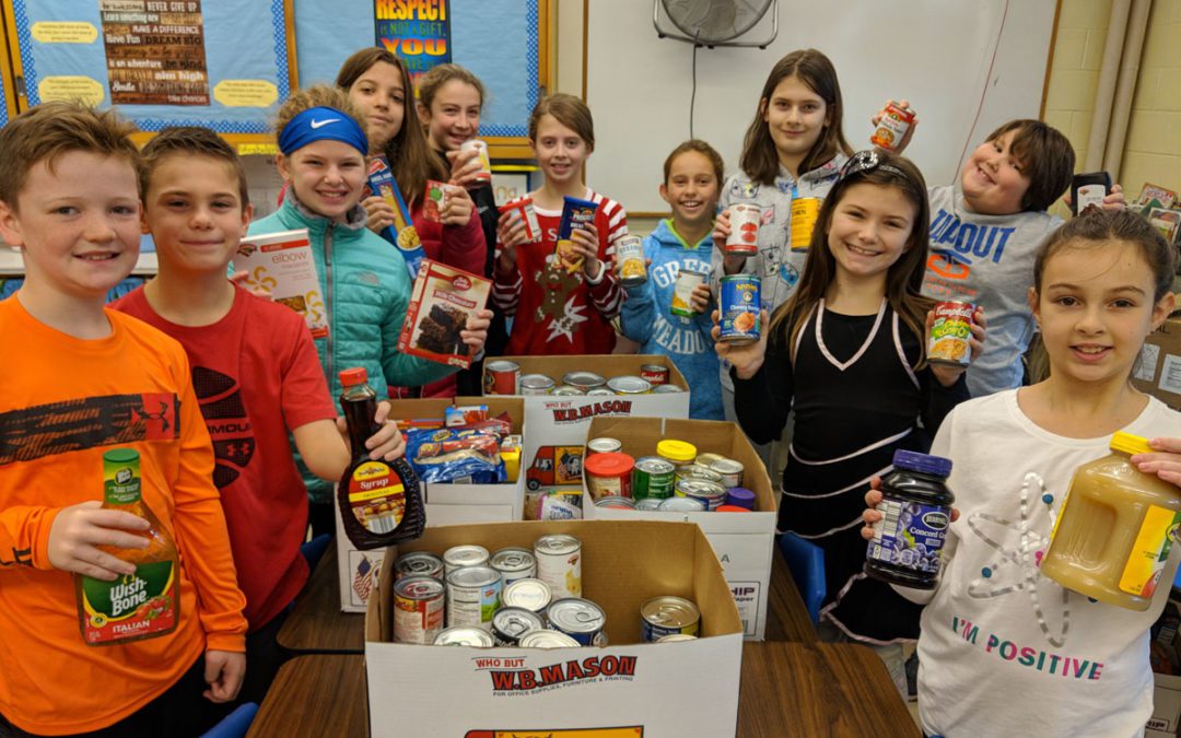Green Meadow Student Council Donates to CoNSERNS-U Food Pantry