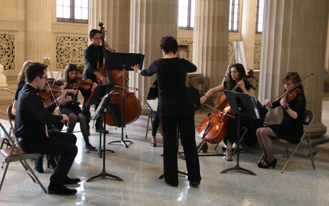 Columbia Musicians Perform at State Education Building