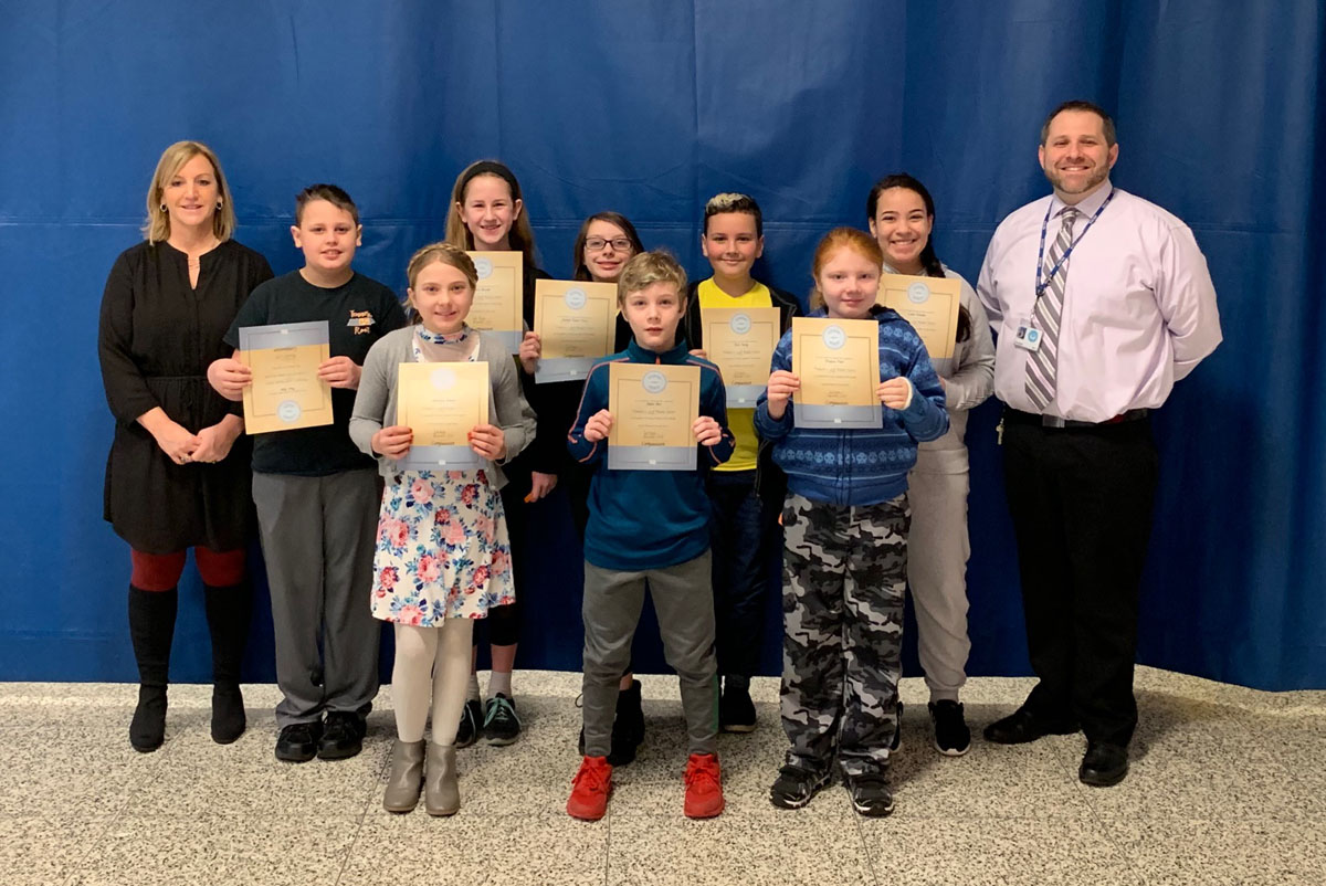 Goff 6th Grade Students of the Month