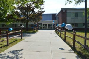 Goff Middle School entrance