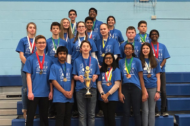Goff Science Olympiad at regional competition