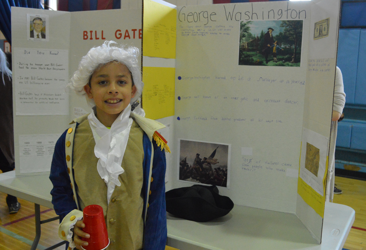 George Washington at Genet Living Wax Museum
