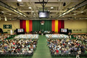 Columbia High School graduation at HVCC