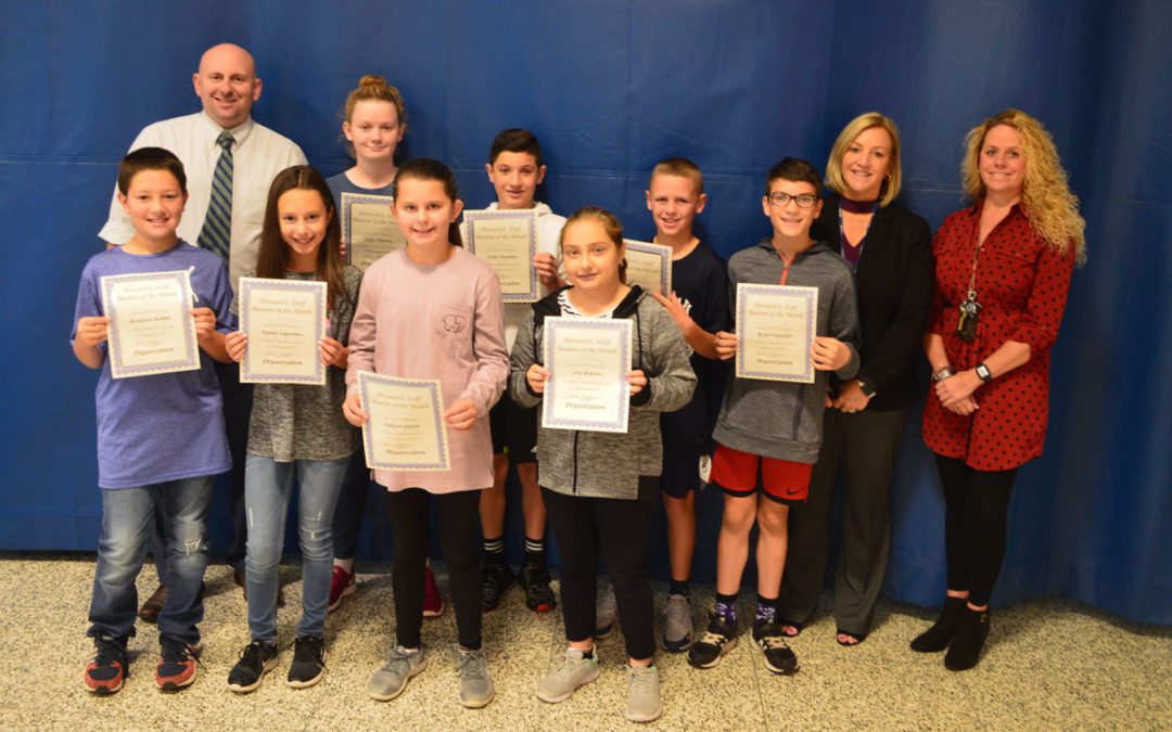 Goff Honors September Students of the Month