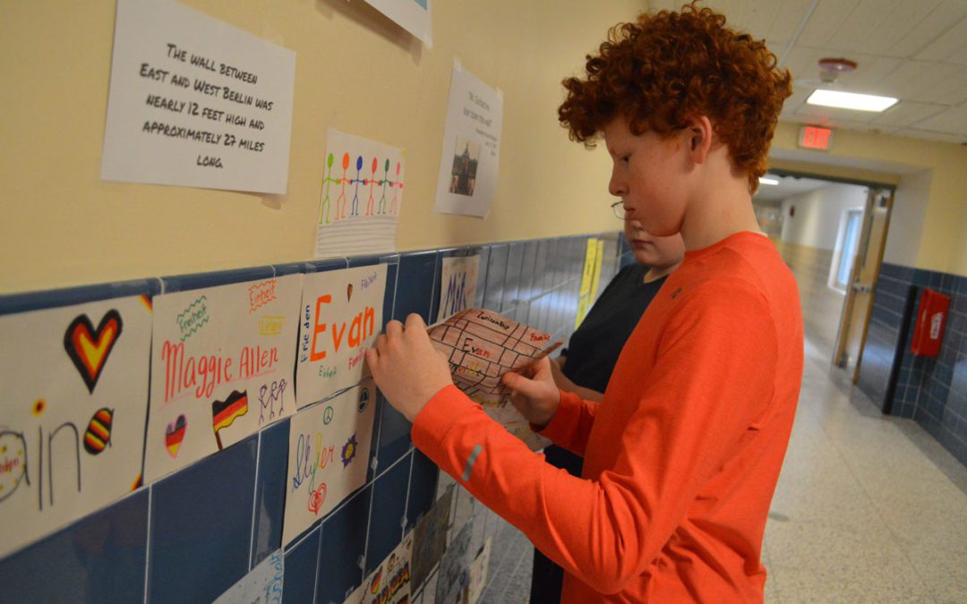 Goff Students ‘Tear Down This Wall!’