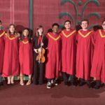 Columbia students performing in the Melodies of Christmas at Proctors Theatre