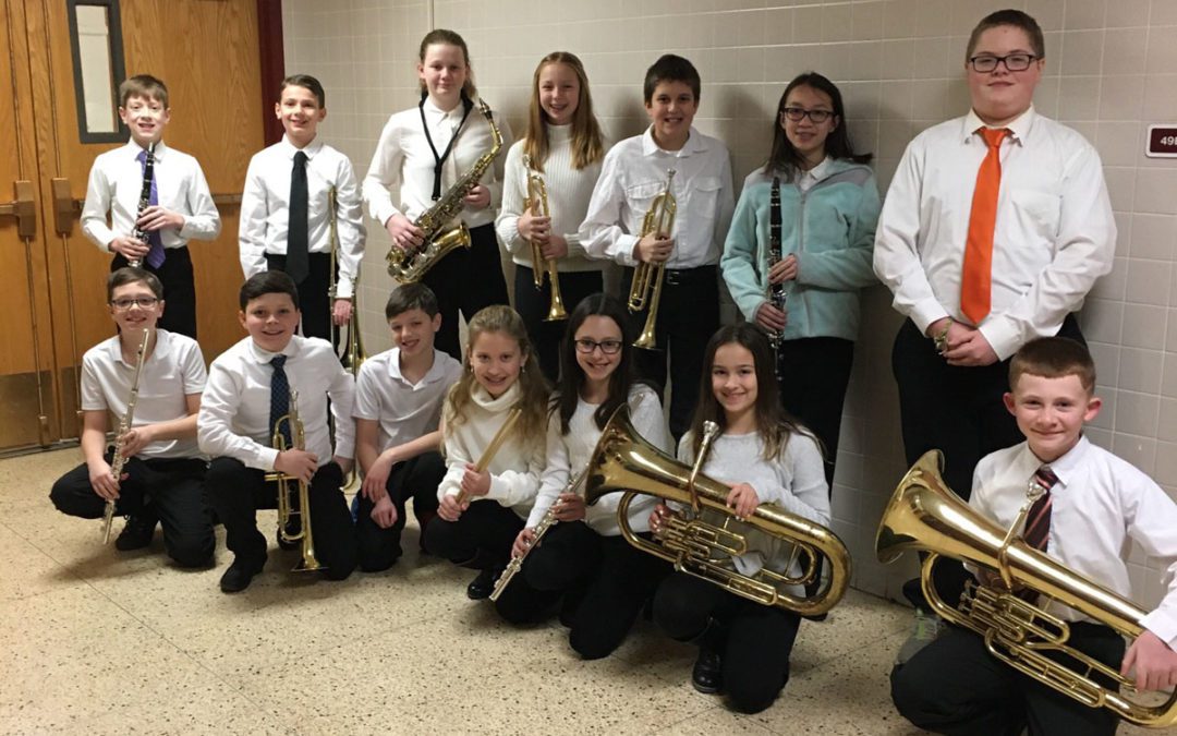 Columbia and Goff Musicians Perform at All-County Winter Music Festival