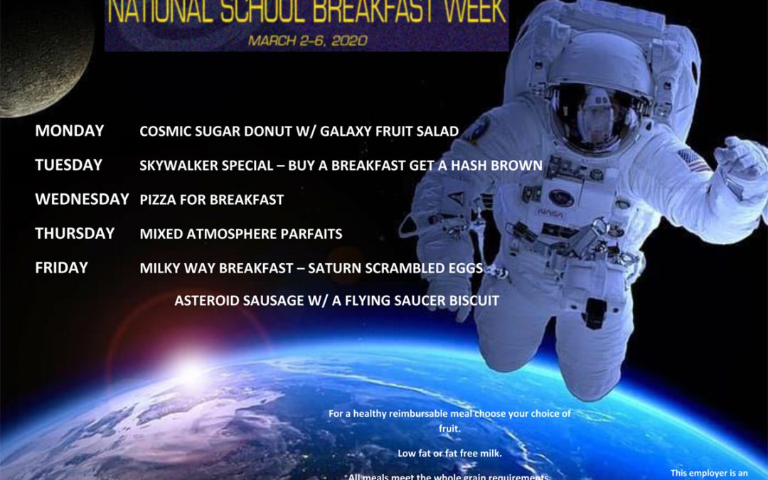 Columbia Offers Daily Specials for National School Breakfast Week