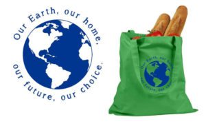Earth Day tote bag