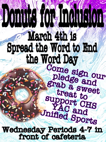 Spread the Word to End the Word flyer