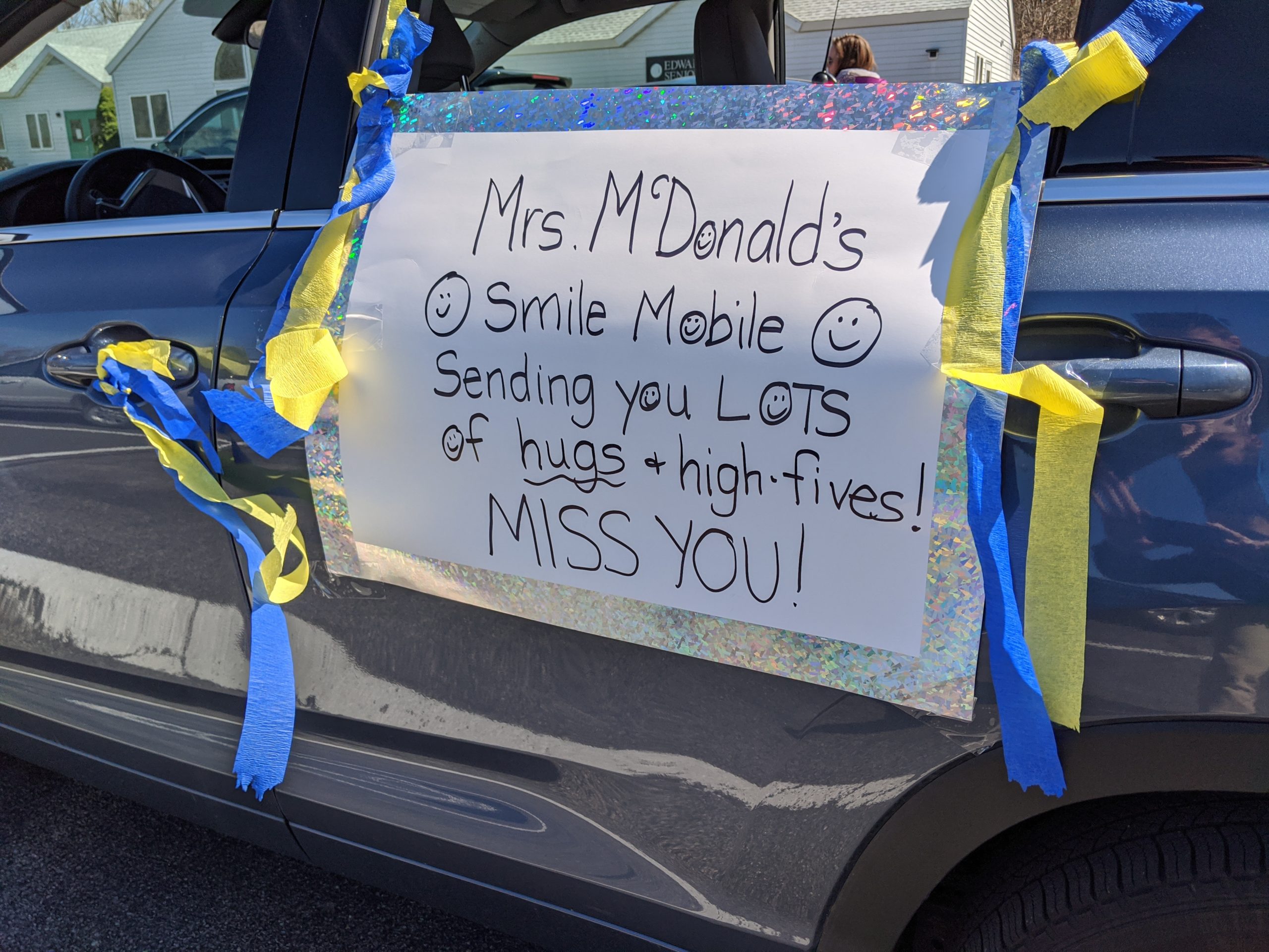 Car in DPS parade