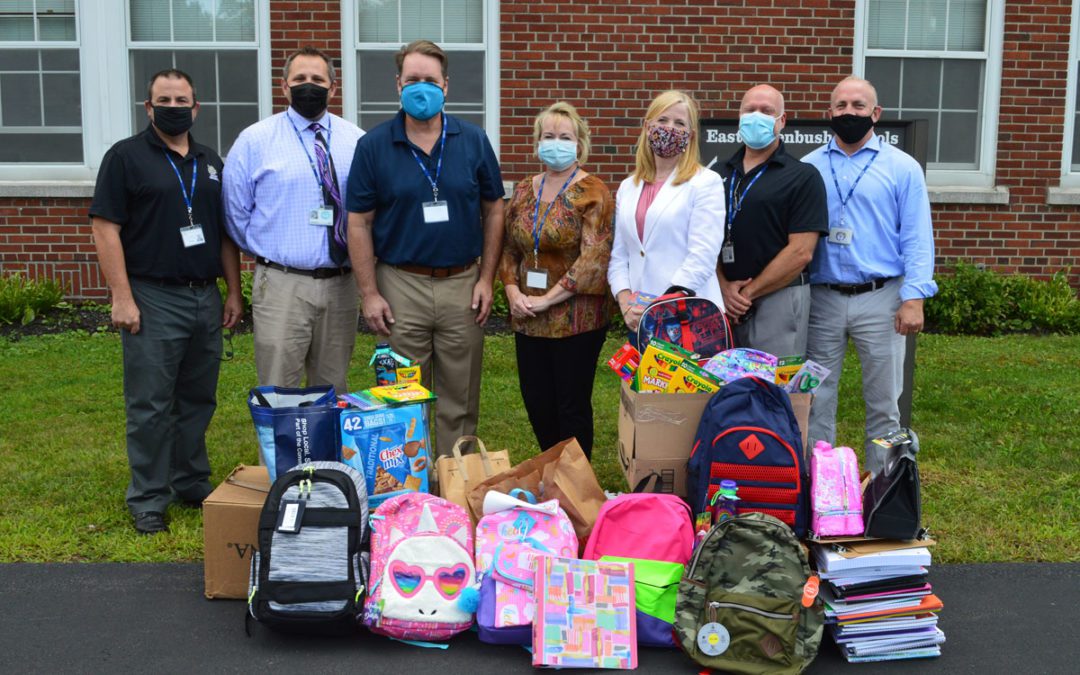 District Receives School Supply Donation from ‘Give Back and Impact’