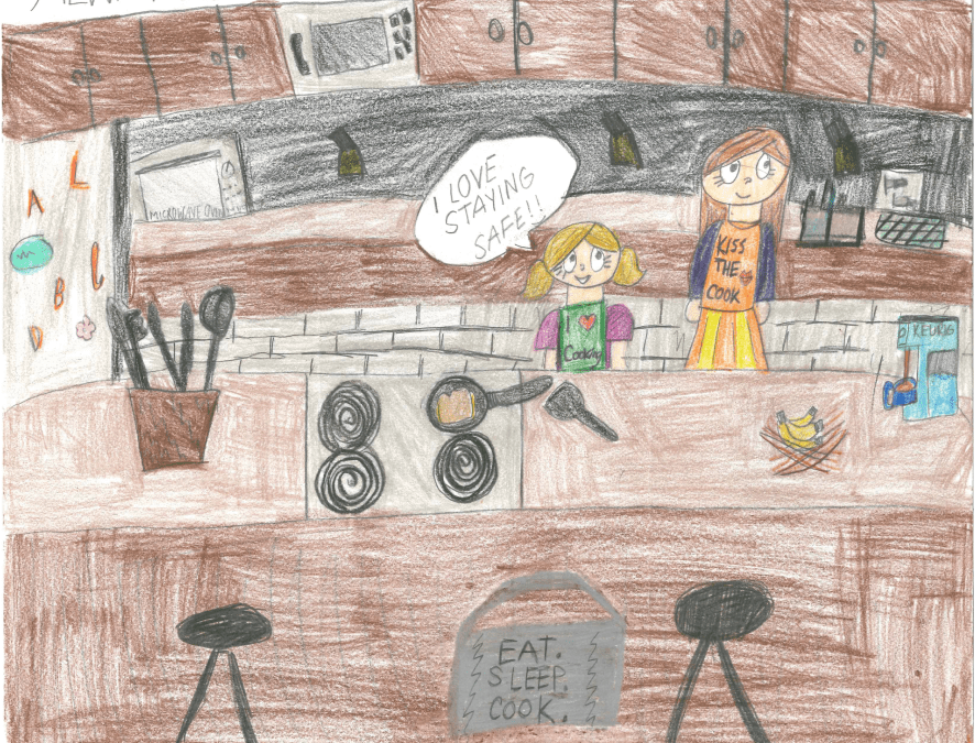Four Students Win Prizes in CAP COM Fire Prevention Week Drawing Contest