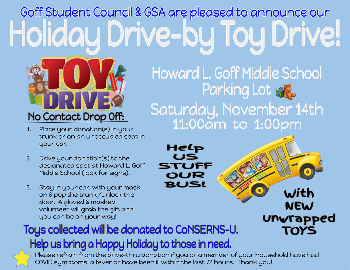 Toy Drive flyer