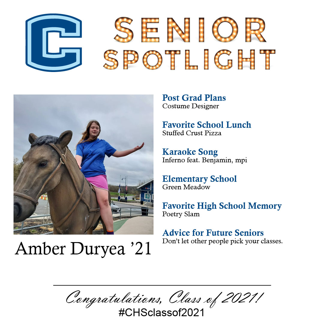 Amber Duryea senior spotlight