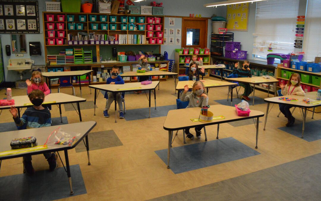 A Step Toward Normalcy as Kindergarten Returns to Classrooms Full Time