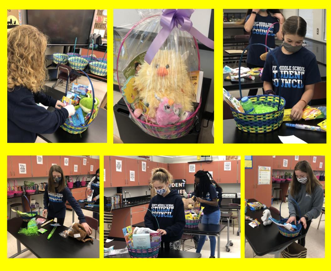Easter basket donation