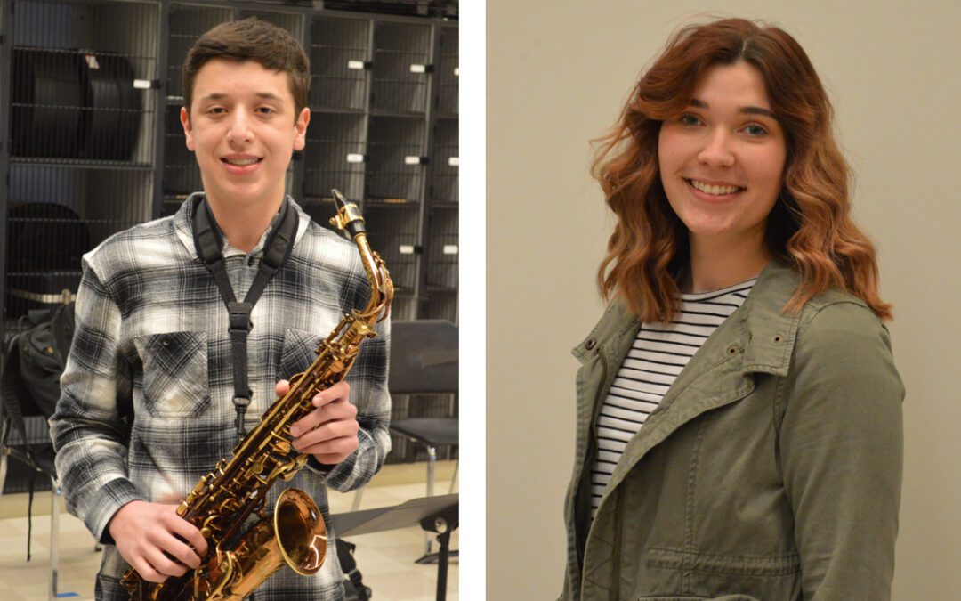 Tyler Davis and Brigid Mack Selected to All State Music Festival